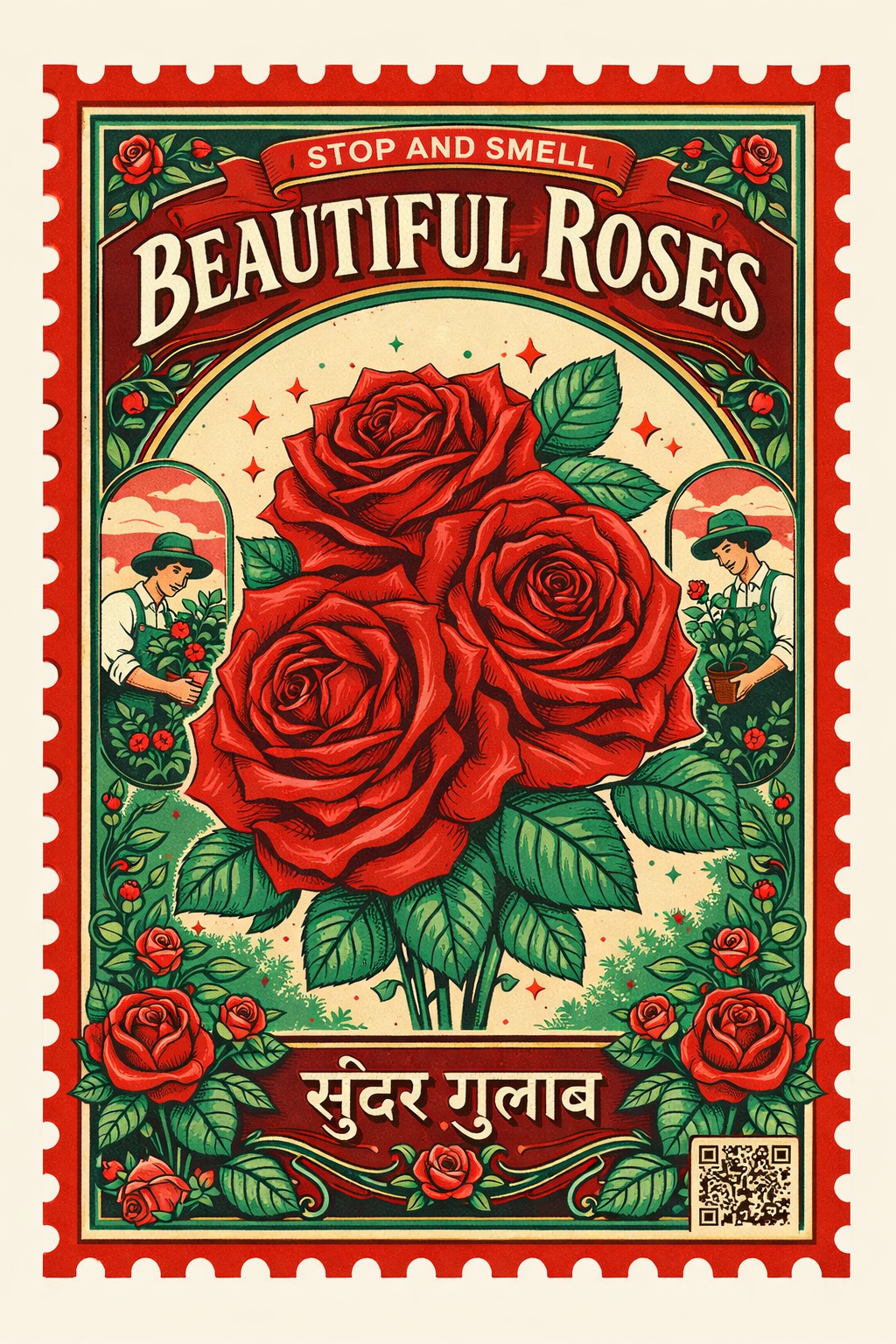 Beautiful Roses JR Red Gulaal